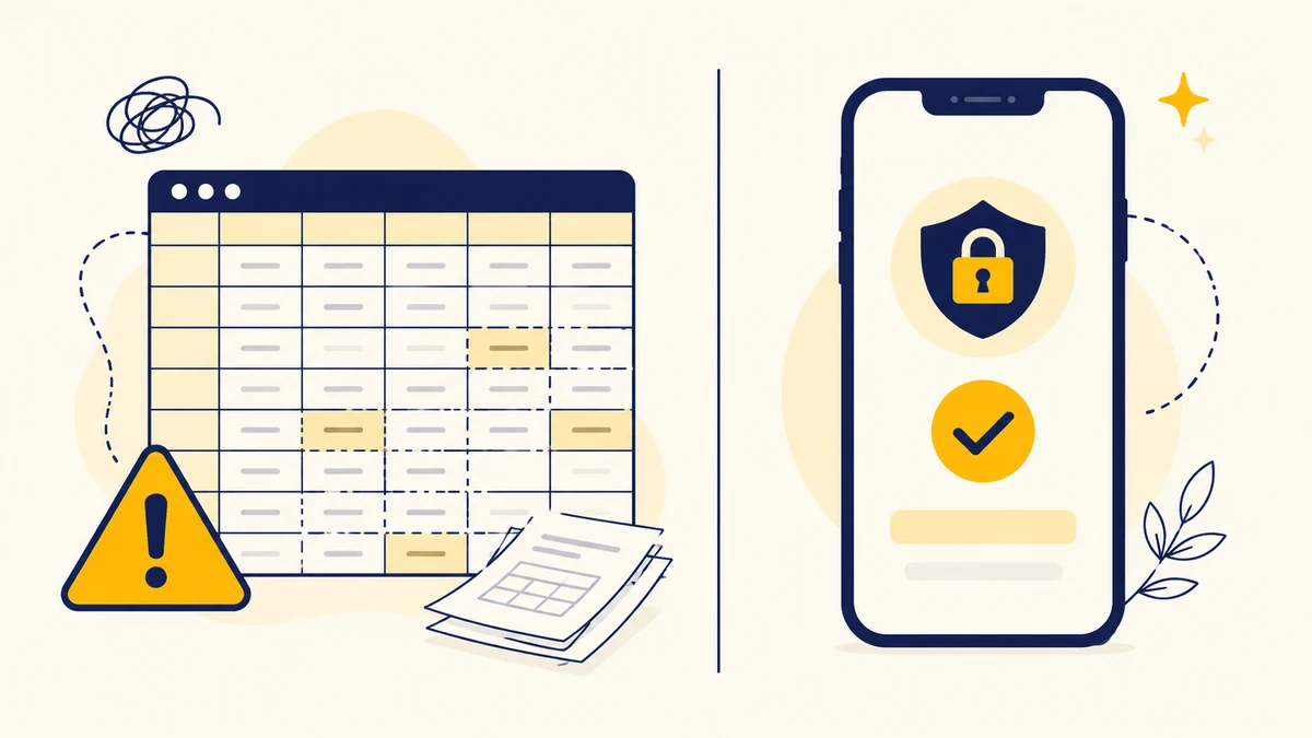 Aplikasi Absensi Karyawan Excel vs Online: Mana yang Lebih Aman?